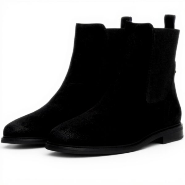 Stivali Chelsea Donna Tommy Hilfiger Pelle Scamosciata Nero
