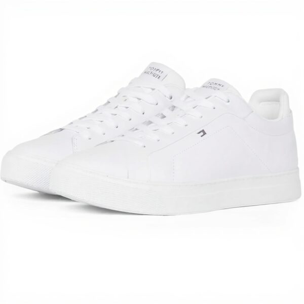 Tommy Hilfiger Sneaker Uomo Pelle Bianco FM0FM05317 Scarpe