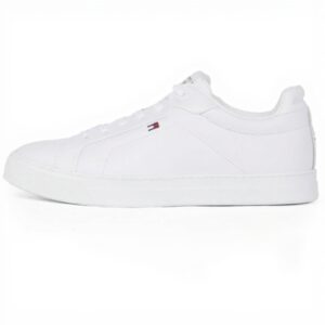 Tommy Hilfiger Sneaker Uomo Pelle Bianco FM0FM05317 Scarpe
