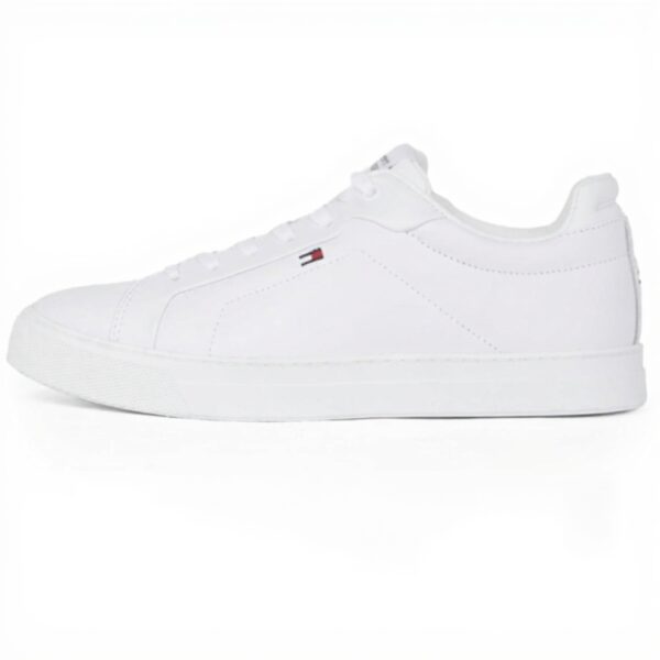 Tommy Hilfiger Sneaker Uomo Pelle Bianco FM0FM05317 Scarpe