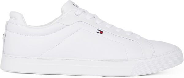 Tommy Hilfiger Sneaker Uomo Pelle Bianco FM0FM05317 Scarpe-4