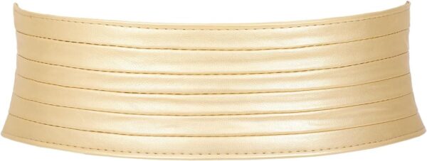 Cinture elastiche larghe donna VONMELLI pelle elastica-0