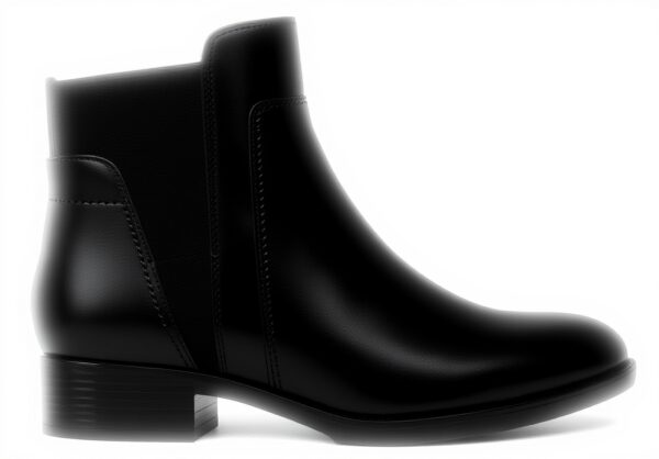 Geox Stivali Equitazione Donna Pelle Nero Senza Tacco