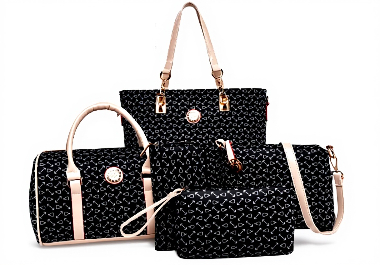 Borsa a spalla Keepop in uso quotidiano con oggetti personali