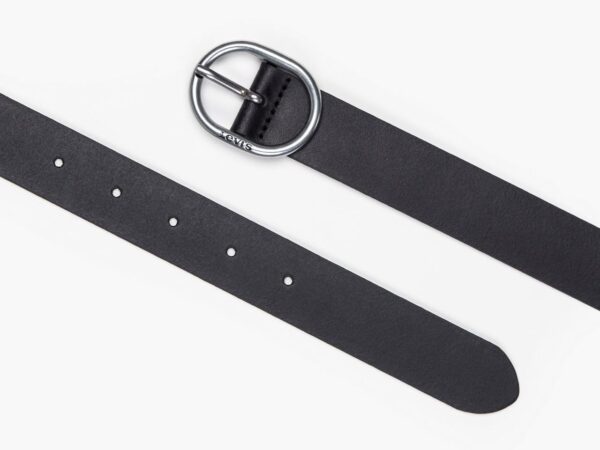 Cintura pelle Levi's donna nero marrone accessorio moda-1