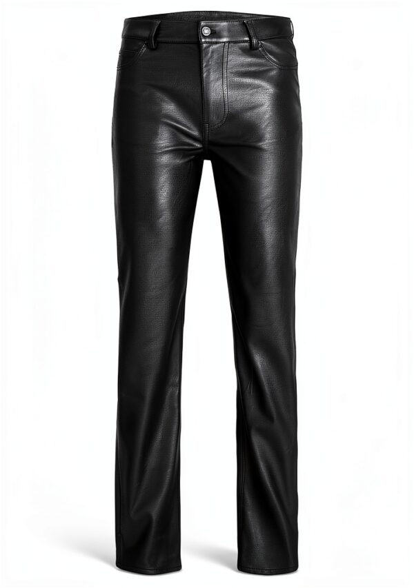JJXX Pantaloni Donna Finta Pelle Dritti Morbidi Casual