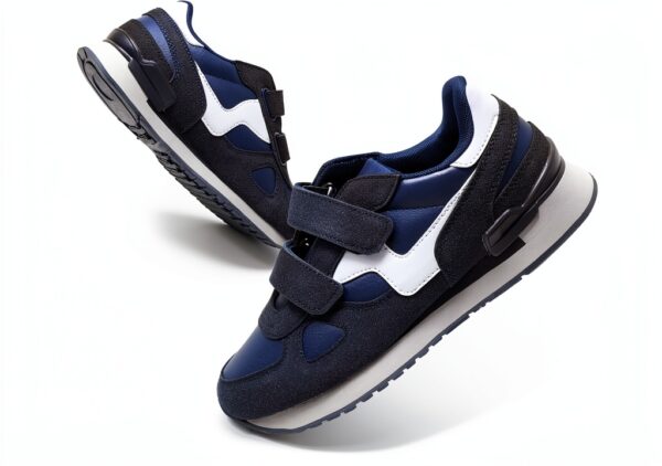 JOMIX Sneakers Donna Uomo Pelle Sintetica Strappo Blu Navy