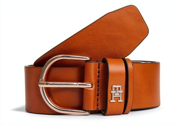 Tommy Hilfiger Cintura Donna Pelle Fibbia Ardiglione 3,5 cm
