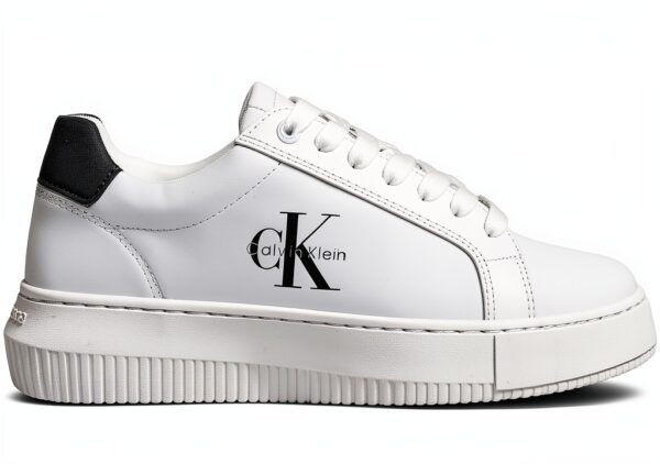 Calvin Klein Sneakers Donna Pelle Suola Preformata Chunky