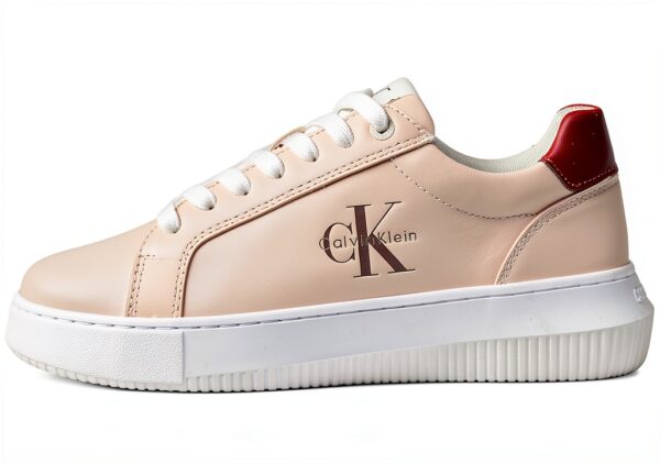 Calvin Klein Donna Sneakers Pelle Suola Preformata Chunky