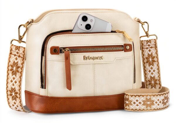 RAINSMORE Borsa Tracolla Donna Impermeabile Pelle PU Tasche