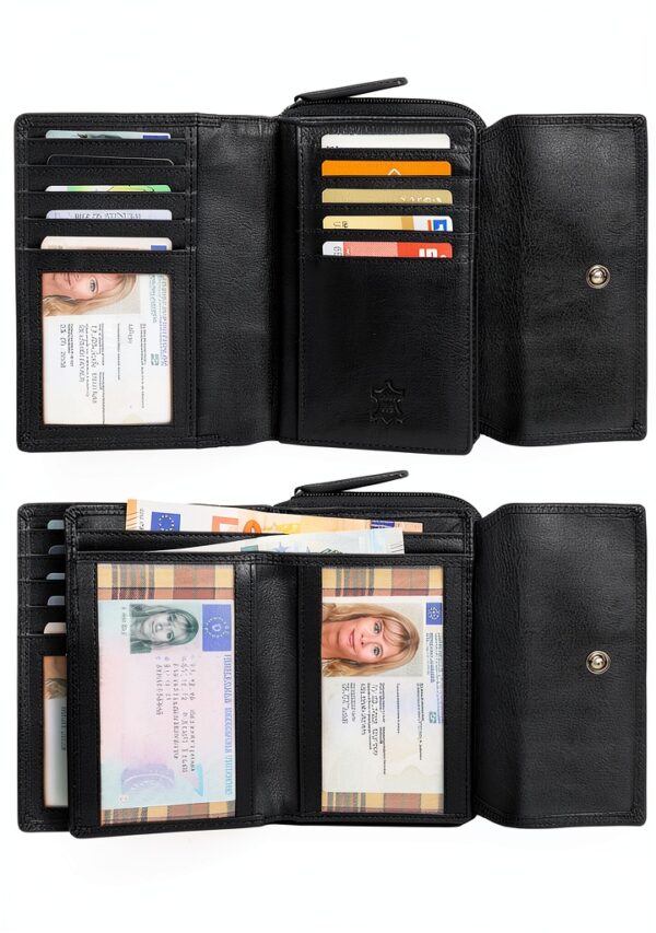 STILORD Thea Portafoglio Donna Pelle RFID Sicurezza Colori-3