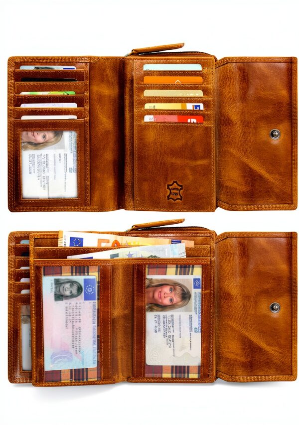 STILORD Thea Portafoglio Donna Pelle RFID Sicurezza Colori-3