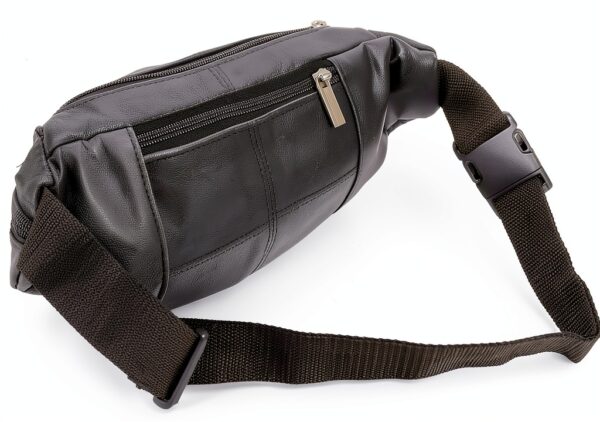 Marsupio Unbekannt Nero pelle morbida unisex adulto-1