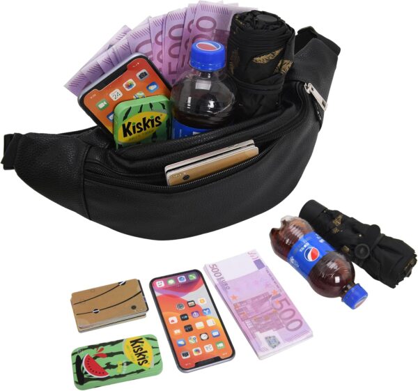 Marsupio Ridirun R9 Pelle PU Regolabile Multifunzione-1