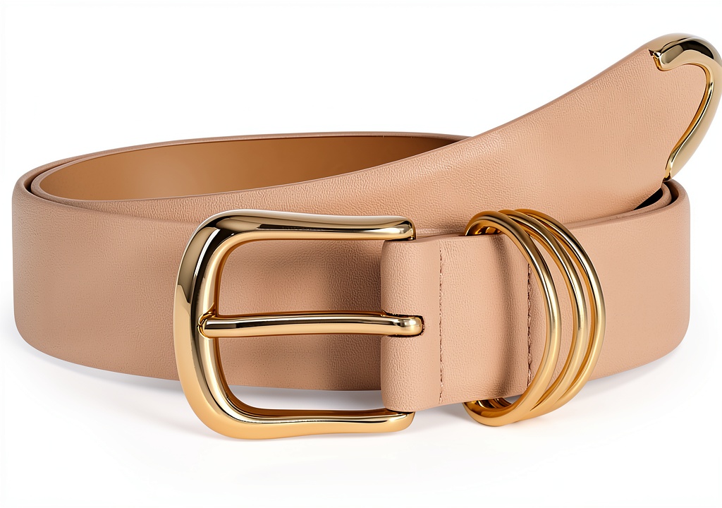 Cintura donna JasGood in pelle sintetica su outfit casual