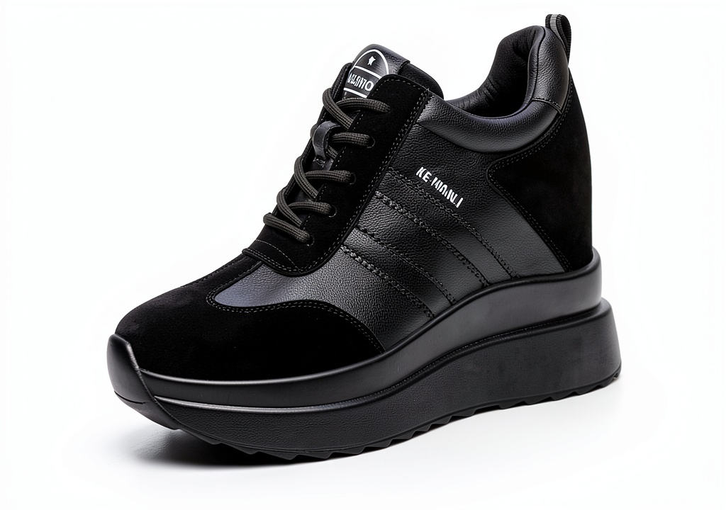 Sneaker donna AONEGOLD in pelle su sfondo urbano