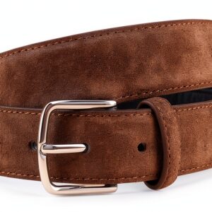 JIARY Cintura Donna in Pelle Scamosciata 100CM Brown Nero Purple Khaki-0