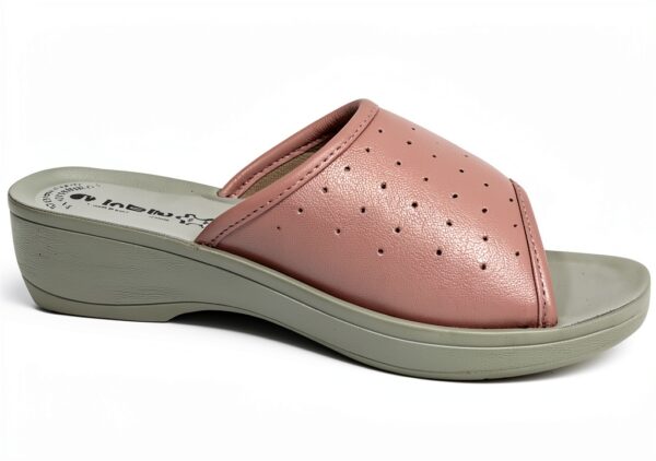 Zoccoli donna inblu vera pelle plantare imbottito taglie 35-41 EU-1
