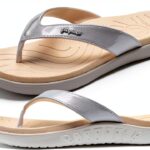 Jiajiale Infradito Donna Glitter Vegano Suola Spessa Arco Premium-0