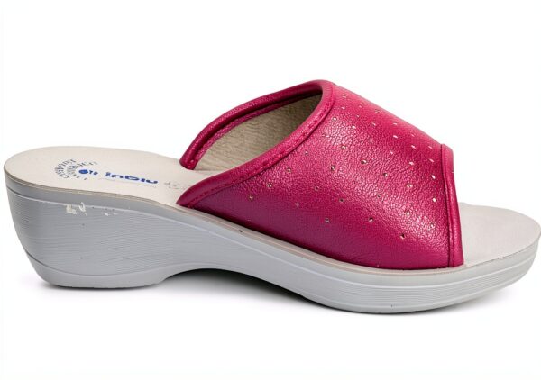 Zoccoli donna inblu Pelle Vera Imbottita PL000045 Azalea 38 EU-3