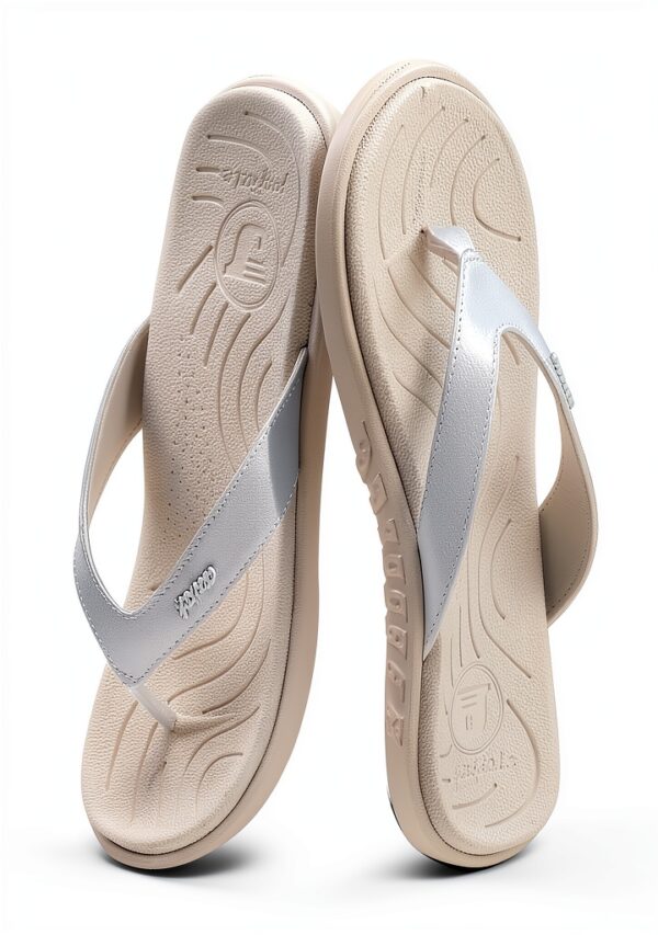 Jiajiale Infradito Donna Glitter Vegano Suola Spessa Arco Premium-4