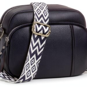 Borsa a Tracolla JUYANO PU Pelle con Tracolla e 3 Scomparti-0