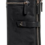Portafoglio Donna Pelle Vera – Portafoglio Donna Firmato Grande Capacità con RFID – Porta Tessere Elegante - Porta carte di crédito - Portamonete Idea Regalo Perfetta, Nero-0