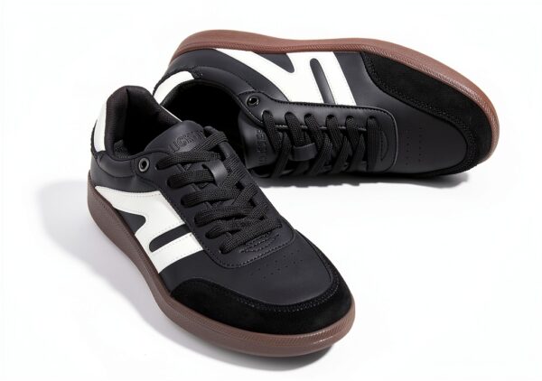 Scarpe da Ginnastica LUCKY STEP Donna Sneaker Retrò in Pelle-5