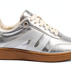 Sneakers LUCKY STEP Donna in pelle con suola antiscivolo retrò-0