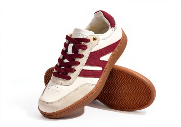Scarpe da Ginnastica LUCKY STEP Sneaker Retrò Vera Pelle Antiscivolo-3
