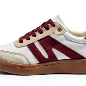 Scarpe da Ginnastica LUCKY STEP Sneaker Retrò Vera Pelle Antiscivolo-0