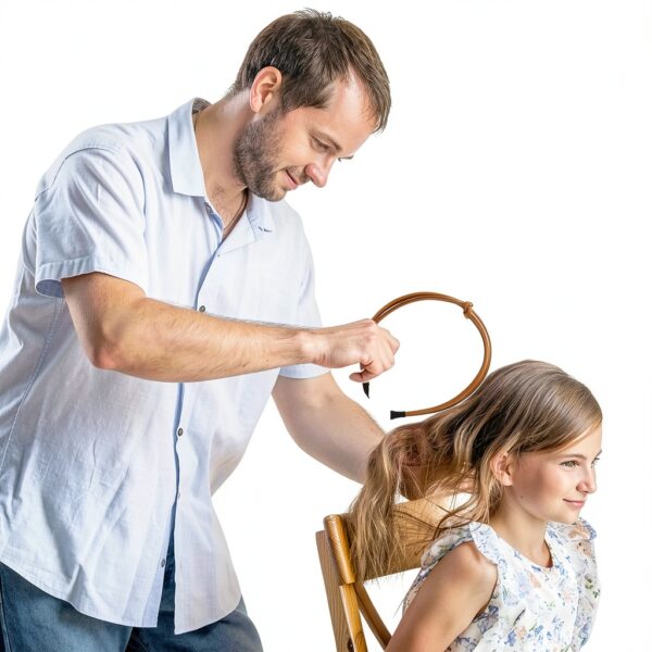 5 Cerchietti per Capelli Donna in Vera Pelle, Set 5 Colori Eleganti, Fascia Capelli Sottile e Morbida per Ragazze e Donne, Fascia Capelli Headband alla Moda per Tutti i Giorni-5