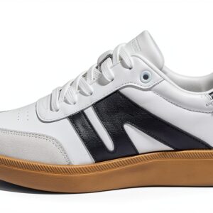Scarpe da Ginnastica LUCKY STEP Sneaker Retrò in Vera Pelle-0