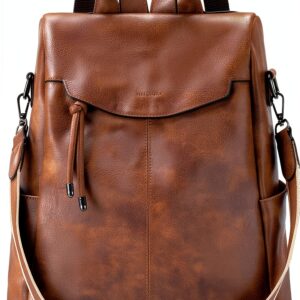 VX VONXURY Zaino Donna Antifurto con Tracolla Staccabile, Borsa a-0
