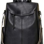 VX VONXURY Zaino Donna Antifurto con Tracolla Staccabile, Borsa a-0