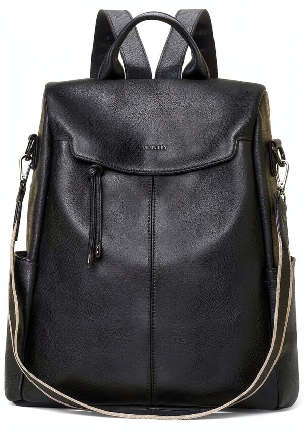 VX VONXURY Zaino Donna Antifurto con Tracolla Staccabile, Borsa a-0